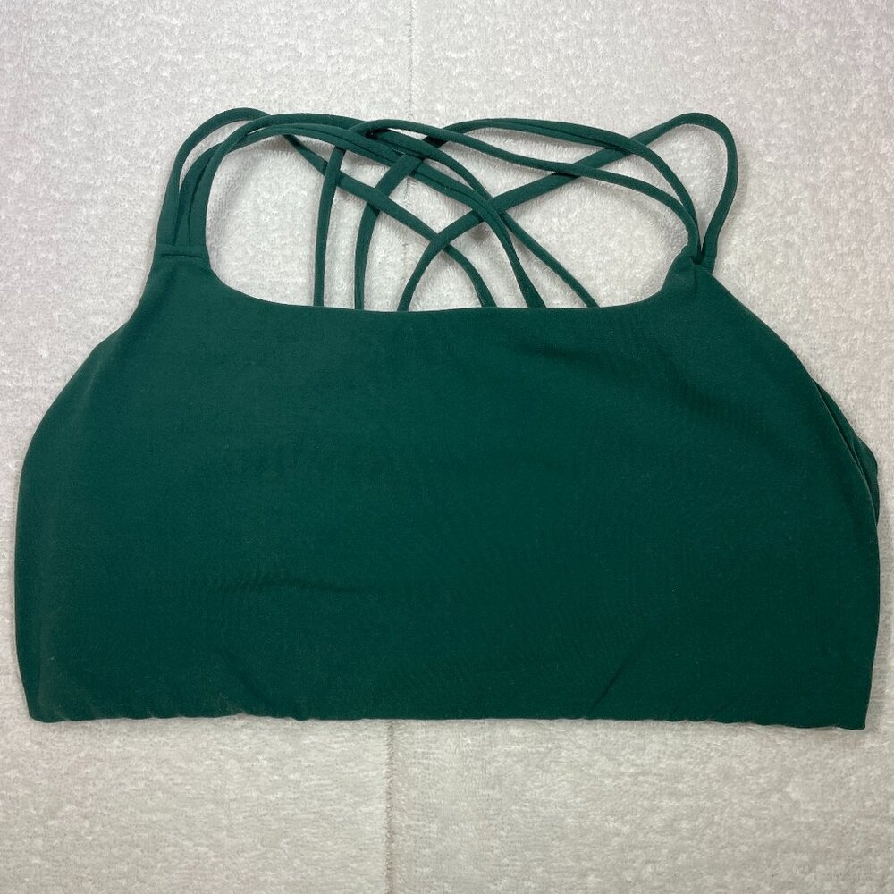 Women’s Strappy Bralette - Forest Green